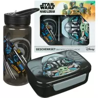 Ilustracja Undercover Bidon 500ml Star Wars Mandalorian + Śniadaniówka SWMO9864