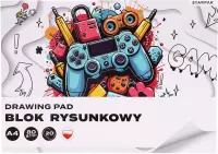 Ilustracja produktu Starpak Blok Rysunkowy Football A4 20 kartek Biały Pad 587738