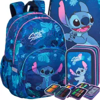 Ilustracja produktu CoolPack Rider Zestaw Szkolny Stitch 3el Plecak F109780 + Piórnik F067780 + Worek F054780