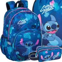 Ilustracja produktu CoolPack Rider Zestaw Szkolny Stitch 3el Plecak F109780 + Piórnik F060780L + Worek F054780
