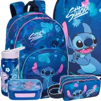 Ilustracja produktu CoolPack Rider Zestaw Szkolny Stitch 5el Plecak F109780 + Piórnik F060780L + Worek F054780 + STLO9913 + STLO9903