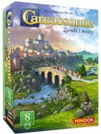 Ilustracja produktu Carcassonne 8 Zamki i Mosty Edycja 3