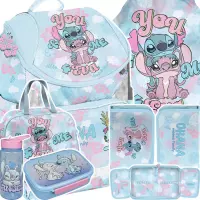 Ilustracja produktu Paso Zestaw Szkolny 6el.Stitch Ohana Tornister DS26WW-575 + Piórnik DS26WW-P001BW + Worek DS26WW-712 + Torba DS26WW-074