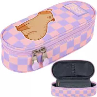 Ilustracja produktu St.Majewski Piórnik Tuba Saszetka Usztywniona Chill Capybara 697210