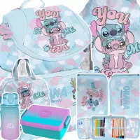 Ilustracja produktu Paso Zestaw Szkolny 6el.Stitch Ohana Tornister DS26WW-575 + Piórnik DS26WW-P001 + Worek DS26WW-712 + Torba DS26WW-074