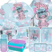 Ilustracja produktu  Paso Zestaw Szkolny 6el.Stitch Ohana Tornister DS26WW-575 + Piórnik DS26WW-P001BW + Worek DS26WW-712 + Torebka DS26WW-108
