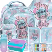 Ilustracja produktu Paso Zestaw Szkolny 6el.Stitch Ohana Plecak DS26WW-260 + Piórnik DS26WW-P001 + Worek DS26WW-712 + Torebka DS26WW-108