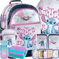 Ilustracja produktu Paso Zestaw Szkolny 6el.Stitch Serce Plecak DS26ZZ-116 + Piórnik DS26ZZ-P001 + Worek DS26ZZ-712 + Torebka DS26ZZ-108