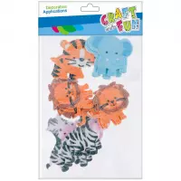 Ilustracja produktu Craft With Fun Ozoba Dekoracyjna Samoprzylepna Zwierzęta 463734
