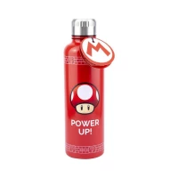 Ilustracja produktu Butelka Metalowa Super Mario 500 ml