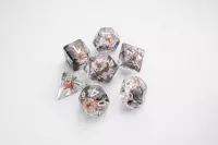 Ilustracja Gamegenic: Embraced Series - RPG Dice Set - Kości do Gry -  Shield & Weapons
