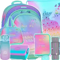 Ilustracja produktu Starpak Zestaw Szkolny 6el. Ombre Kitty Plecak 553210 + Worek 558410 + Piórnik 553435 + Torba 553393 + Z07505 + 536875