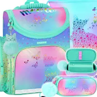 Ilustracja produktu Starpak Zestaw Szkolny 3el. Ombre Kitty Tornister 553208 + Worek 558410 + Piórnik 553391