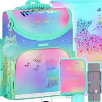 Ilustracja produktu Starpak Zestaw Szkolny 3el. Ombre Kitty Tornister 553208 + Worek 558410 + Piórnik 553435