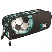 Ilustracja produktu St.Right Piórnik Saszetka PC-03 Neon Football 681189