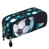 Ilustracja produktu St.Right Piórnik Saszetka PC-03 Neon Football 681189