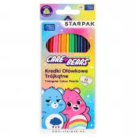 Ilustracja produktu Starpak Kredki Ołówkowe 12 kolorów Trójkątne Care Bears 580595