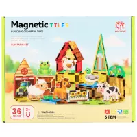 Ilustracja produktu Mega Creative Klocki Magnetyczne Farma 36el. 589647