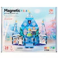 Ilustracja produktu Mega Creative Klocki Magnetyczne Zamek 28el. 589903