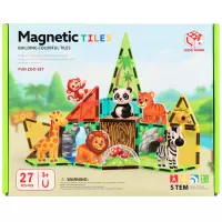 Ilustracja produktu Mega Creative Klocki Magnetyczne Zoo 27el. 589648