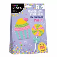 Ilustracja Kidea Pomponiaste Wyklejanki Sweet 700156