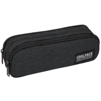 Ilustracja produktu CoolPack Piórnik Saszetka Podwójna Clio Snow Black C69164