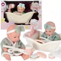 Ilustracja Mega Creative Lalka Bobas + Wanienka 544406