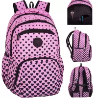 Ilustracja produktu CoolPack Pick Plecak Szkolny Młodzieżowy Pink Marshmallow F099893