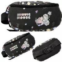 Ilustracja produktu Paso Saszetka na Pasek Nerka  Disney Myszka Minnie Czarny DM25RR-510