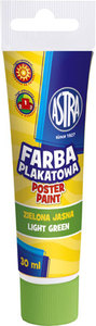 Ilustracja Astra Farba Plakatowa Tuba 30 ml - Jasna Zieleń 83110910