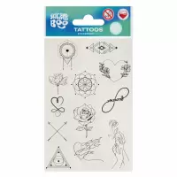 Ilustracja Sticker Boo Tatuaż Zmywalny Dla Dzieci Linear 559312