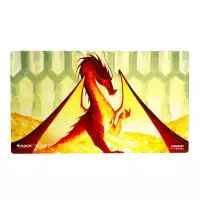 Ilustracja produktu Gamegenic: Magic the Gathering - The Hobbit - Shiny Playmat - Smaug the Golden