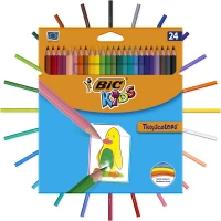 Ilustracja produktu Bic Kredki Heksagonalne Tropicolors 24 Kolory 9375183