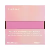 Ilustracja produktu Starpak Notes Samoprzylepny Brokat Liliowy 576528