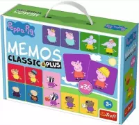 Ilustracja produktu Trefl Memo Classic& Plus Świnka Peppa