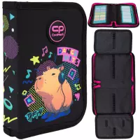 Ilustracja produktu Coolpack Clipper Piórnik Dwuklapkowy Bez Wyposażenia Capybara Music F076961