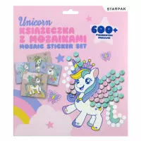 Ilustracja produktu Starpak Zestaw Kreatywny Książeczka z Mozaikami Unicorn 549165