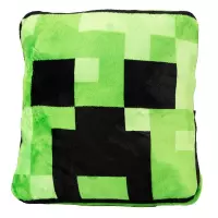 Ilustracja produktu Poduszka Koc 2w1 Minecraft - Creeper