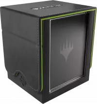Ilustracja produktu Gamegenic: Magic the Gathering - Secrets of Strixhaven - Squire PLUS 100+ XL - Pudełko na Karty - Black/Green