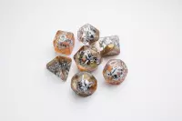 Ilustracja produktu Gamegenic: Embraced Series - RPG Dice Set - Kości do Gry - Death Valley