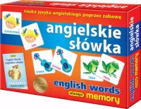 Ilustracja produktu Adamigo Gra Memory Angielskie Słówka