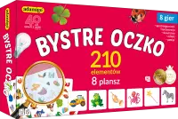 Ilustracja produktu Adamigo Gra Bystre Oczko 210 el.