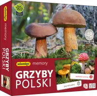 Ilustracja produktu Adamigo Gra Memory Grzyby Polski