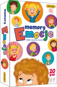 Ilustracja produktu Adamigo Gra Memory Emocje