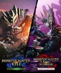 Ilustracja produktu MONSTER HUNTER RISE + SUNBREAK DELUXE PL (PC) (klucz STEAM)