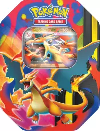 Ilustracja produktu Pokemon TCG: Mega Charizard Tin - Mega Charizard Y ex