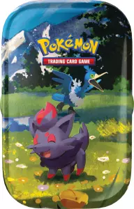 Ilustracja produktu Pokemon TCG: Mega Evolution - Ascended Heroes - Mini Tin - Zorua/Cramorant