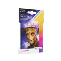 Ilustracja produktu Gamegenic: Marvel Champions Fine Art Sleeves (66 mm x 92 mm) Groot 50+1 szt.