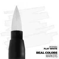 Ilustracja produktu AK Interactive: Real Colors Markers - RCM034 - Flat White