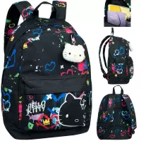 Ilustracja CoolPack Cross Plecak Szkolny Hello Kitty Black Neon F026034